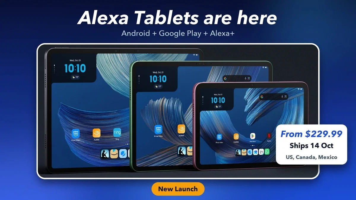 Amazon Alexa Tablets: price, models and release date