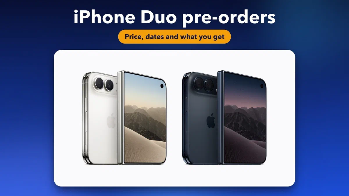 iPhone Duo pre-orders open 16 October: price and dates