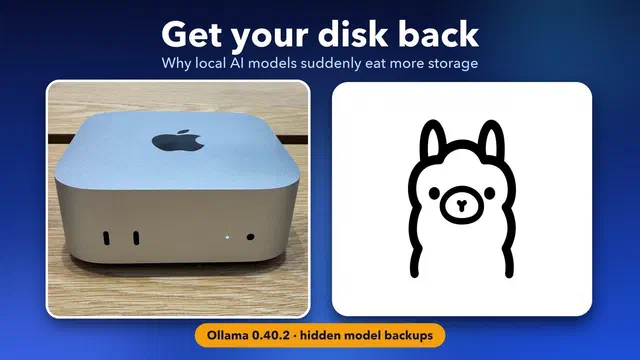How to free disk space after Ollama 0.40.2 upgrades models